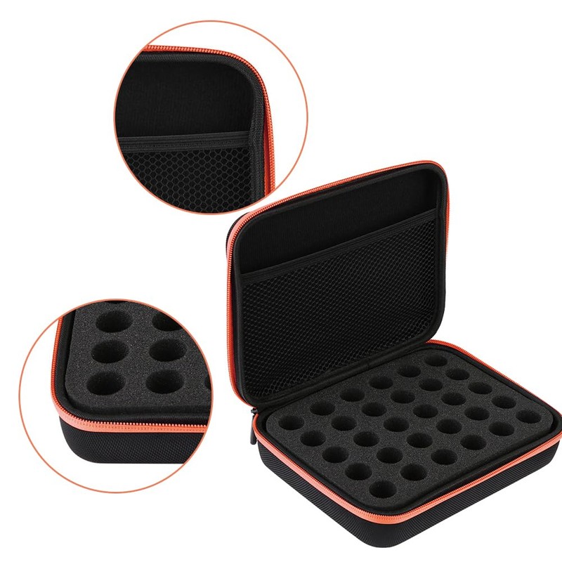 Joyzan Essential Oil Carrying Case, Holds 30 Rollers Bottles Storage