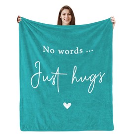 Get Well Soon Gifts for Women Hug Blanket Warm Friendship Thinking of You Gifts Encouragement Gifts for Women Sympathy Gift Love Blanket 50"x60"