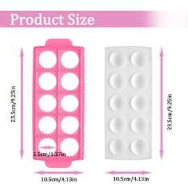 Italian Pasta Making Mold Ravioli Tray Ravioli Mold and Cutter Ravioli Mold Ravioli Stamp Portable and Great for Kitchen Home Homemade (Round)