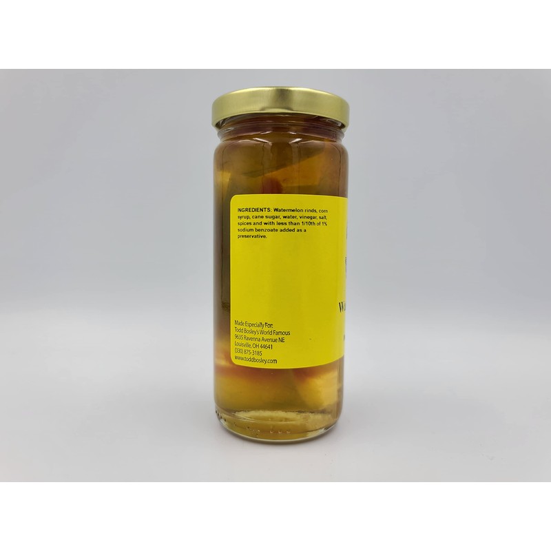 Ohio Trading Todd Bosley's World Famous Watermelon Rind Pickles