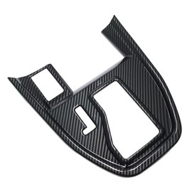 Kolya Center Console Gear Shift Panel Cover Trim Compatible with 2020 2021 2022 2023 2024 2025 Subaru Outback Accessories (Carbon Style Without Extra Button)