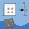 GUOWENYING Modern Design 1 Pcs Square Body Massagers Spray Shower