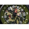 Kentex S715M-16 Combat Solar Army, Men's Watch, Black, green, Bracelet