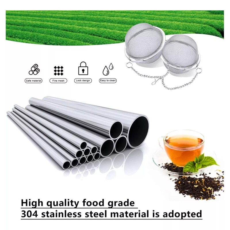 SANBREVE Infusores De Té Paquete Para Té De Bola Malla