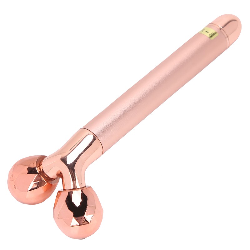 Electric 3D Facial Roller Massager Remove Puffiness Slimming Tightening Face