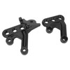 Motorcycle Foot Pegs Bracket Set Metal Construction Stable High Strength