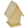Glorex FSC Pine Wood Natural Bird House, 19 x 14.5
