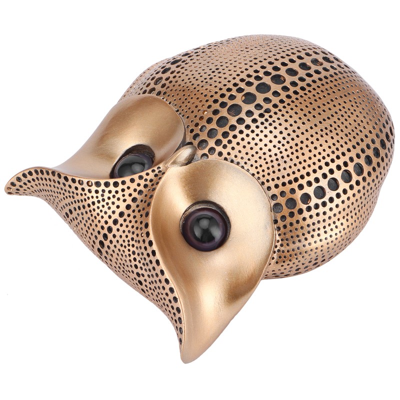 Owl Statue Figurine Ornament Innovative Resin Animal Sculpture Art Crafts