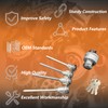 Ignition Switch Assembly Kit, includes 4 Door Lock Cylinder &