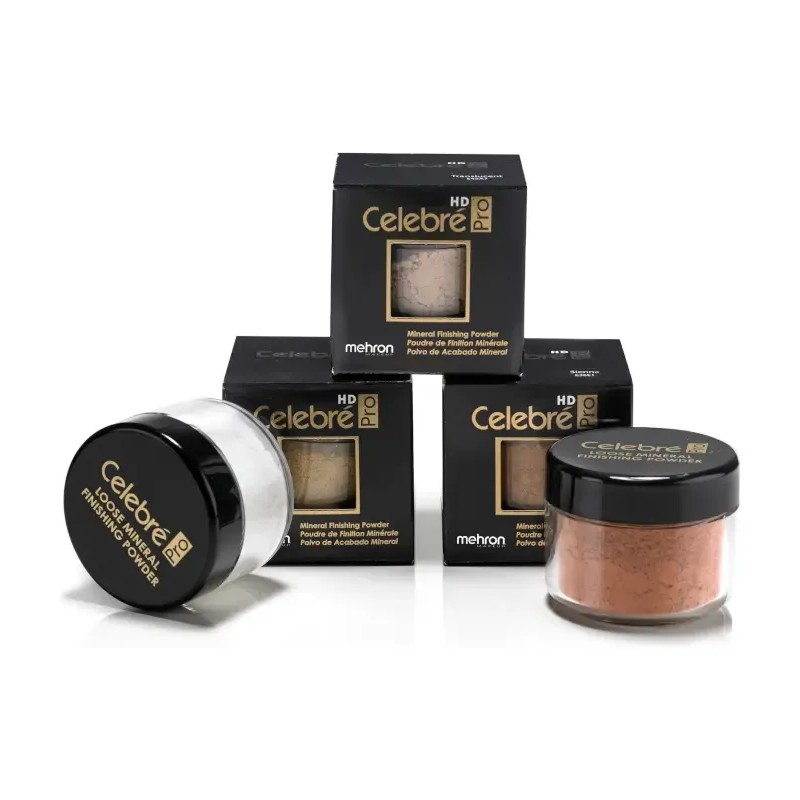 Mehron Polvo De Acabado Mineral Suelto Celebré Pro-hd Tono Translúcido