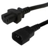 3ft IEC C14 to IEC C15 Power Cable - 14AWG