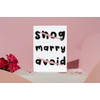 Wedding Greetings Card, Engagement Cards, Cards for Wedding (Snog marry