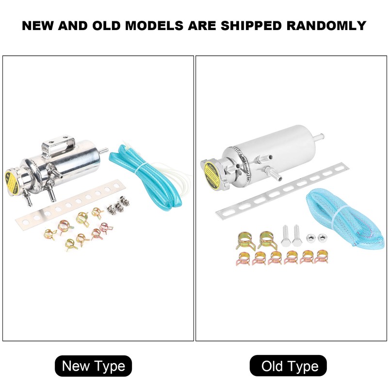 350ml Aluminum Car SUV Overflow Catch Tank Cooler Coolant Aluminum