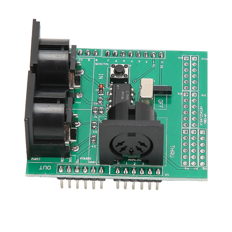 MIDI Adapter Board Serial to MIDI Module 24Pin RUN PGM
