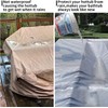 UCEDER Round Hot Tub Cover 170G Polyethylene Spa Cover Waterproof