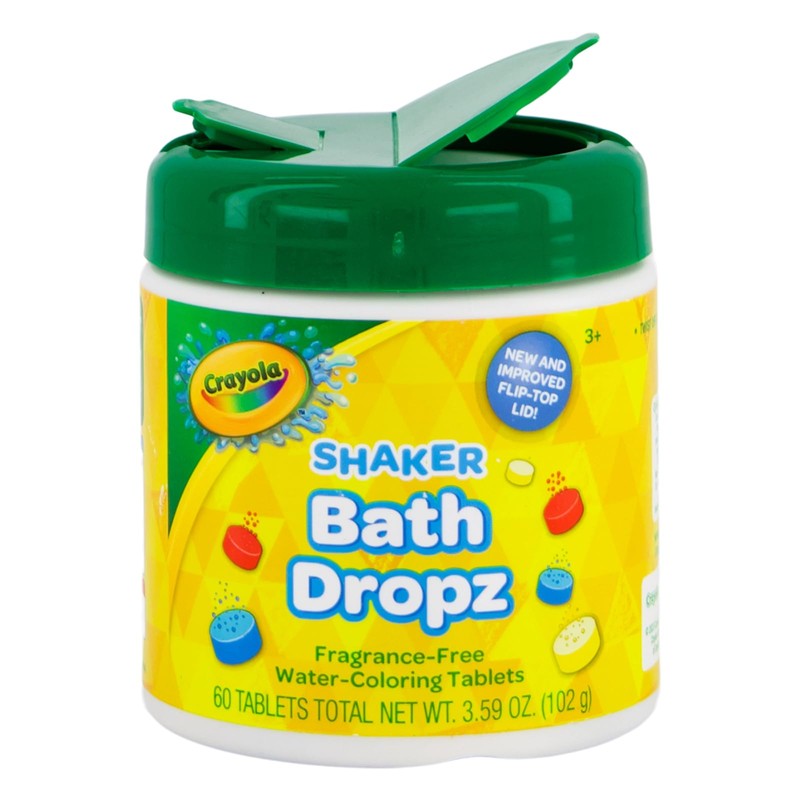 Crayola Bathtub Markers and Crayola Color Bath Drops, 60 tablets