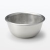 MUJI 84376269 Stainless Steel Mesh Colander XS Silver