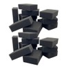 DM Mall Hair Remover Beauty Sponge, 20 pieces, Black / 디엠몰 머리카락 털이개 미용 스펀지, 20개, 블랙
