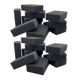 DM Mall Hair Remover Beauty Sponge, 20 pieces, Black / 디엠몰 머리카락 털이개 미용 스펀지, 20개, 블랙