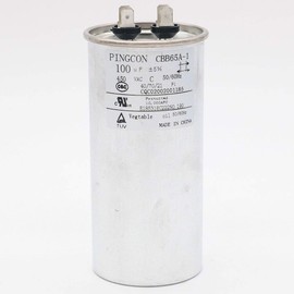 DollaTek 100uF CBB65 Capacitor Motor Running for Air Conditioner 450VAC SH 40/70/21 50/60Hz