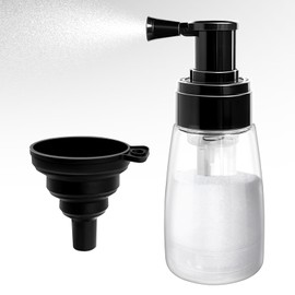 Diatomaceous Earth Duster. 6oz Garden Power Dispersal for Indoor/Outdoor – Patent Design – Adjustable Sprayer Angel & Transparent Body