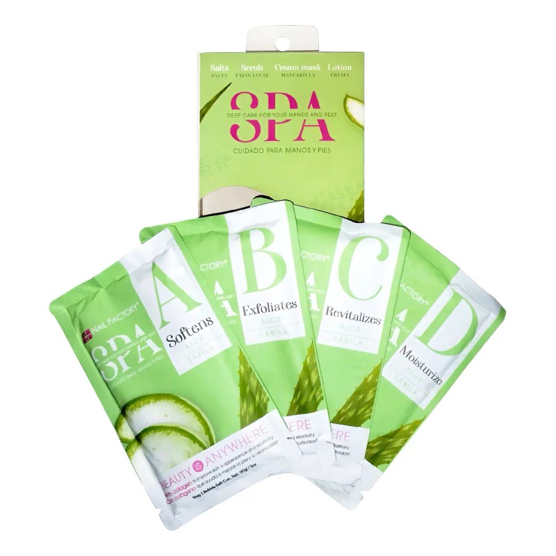 Kit Spa Sales Y Crema Hidratante Mani Y Pedi ,