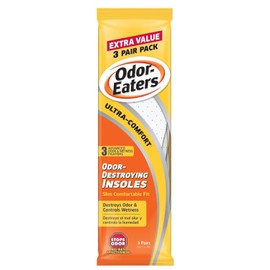 Odor-Eaters Odor Eaters Ultra Comfort Foot Odor Insoles, 3 Pairs