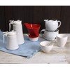 Zero Japan BRM-50 WH Oil Pot, White, Approx. Diameter 3.9