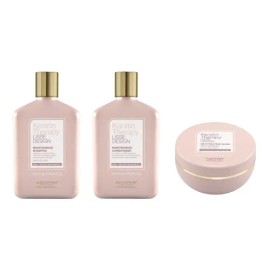 Alfaparf Lisse Design Keratin Therapy Kit Shampooacondmask                                                                                            