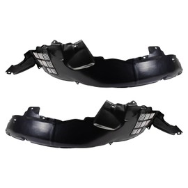 TRQ TRQ Front Inner Fender Liner Set Compatible with 2006-2008 Hyundai Sonata HY1250116 HY1251116