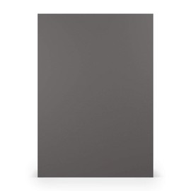 PAPERADO 25 x Coloured Paper DIN A4 - Slate Ribbed Dark Grey 160 g/m² Paper Sheets - Craft Paper in 29.7 x 21 cm Painting, Crafts & Printing