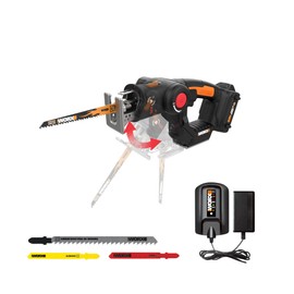 WORX WX550L 20V Power Share Axis Cordless Reciprocating & Jig Saw