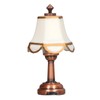 Miniature Lamp 1/12 Scale White 6cm Overall Height Battery Operated