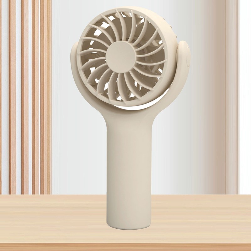 Mini Handheld Fan Multifunction Quiet 3 Speeds Adjustable Strong Wind