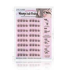 Manga Lash Clusters (no glue needed!) - J Lash - Specification: XL-05