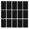 Earring Cardboard Holders for Jewelry, Black 100 Pcs Earring Necklace