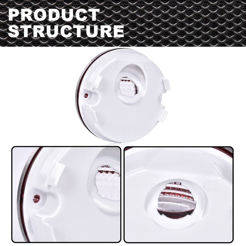 CNNELL Tail Lights Assembly Rear Lights Compatible with Chevy Corvette