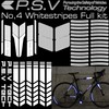 Stripe Full Kit Bicycle Reflector Kit Reflective for Night and