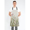 Wasach Herbs and wild flowers Apron Home Kitchen Waterproof Cooking