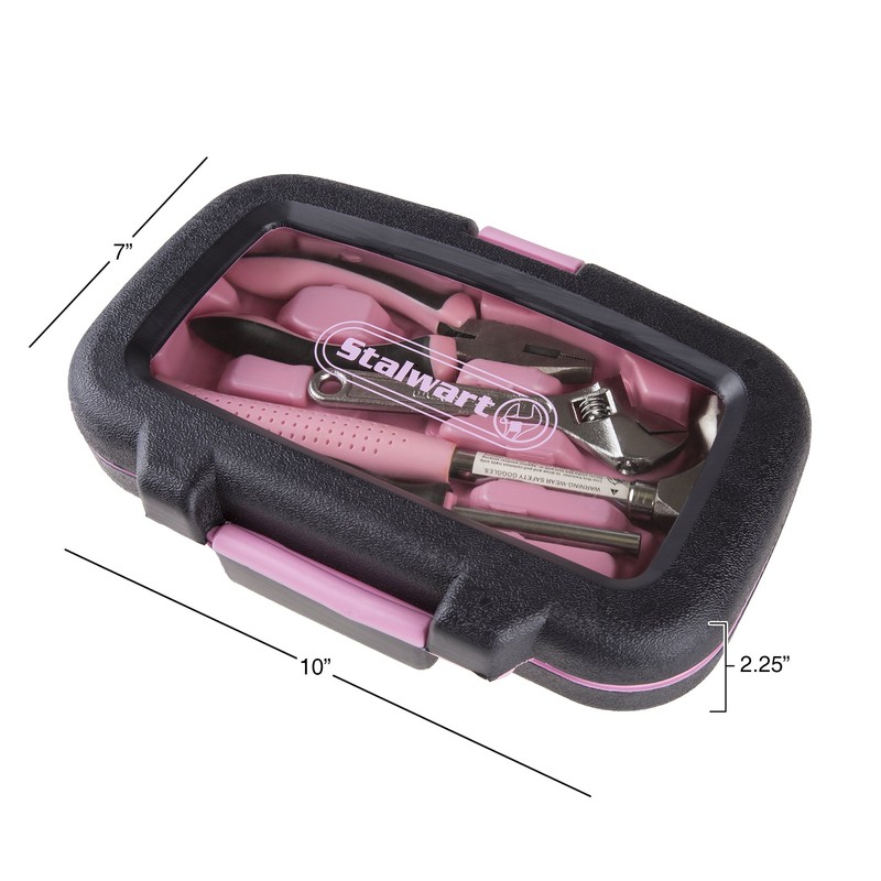 15-Piece Household Hand Tool Set with Carry Case – Tool