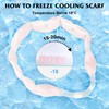 Neck Coolers for Hot Weather with Buttons,Hands Free Cold Pack,Reusable