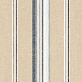 Manhattan Comfort NWDS29706 Palmetto Double Roll of Decorative Solid Vinyl Wallpaper, Navy Blue/Beige