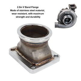 V Band Adapter Professional V Band to T4 Turbo Flange High Strength Perfect Fit 2.5 Car Truck