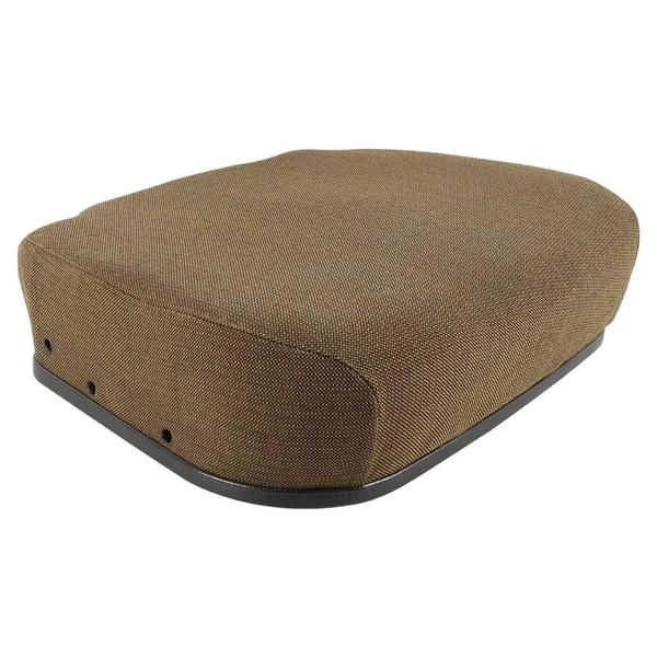 Seat Cushion Compatible With/Replacement For Mechanical/Hydraulic Fabric Brown John Deere 9400 4230 7700 4430 7720 4440 4050 4240 4630 4250 4040 9600 9500 4450 9610 9510 6620 9410 4455 4640