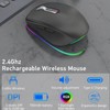 2.4G Wireless Mouse Dual Mode 2400 DPI Bluetooth Mouse with