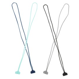 Gadpiparty 4Pcs Lost Magnetic Earbuds Strap Lanyard for Flexible and Washable Earphone Holder for Sports and Everyday Use