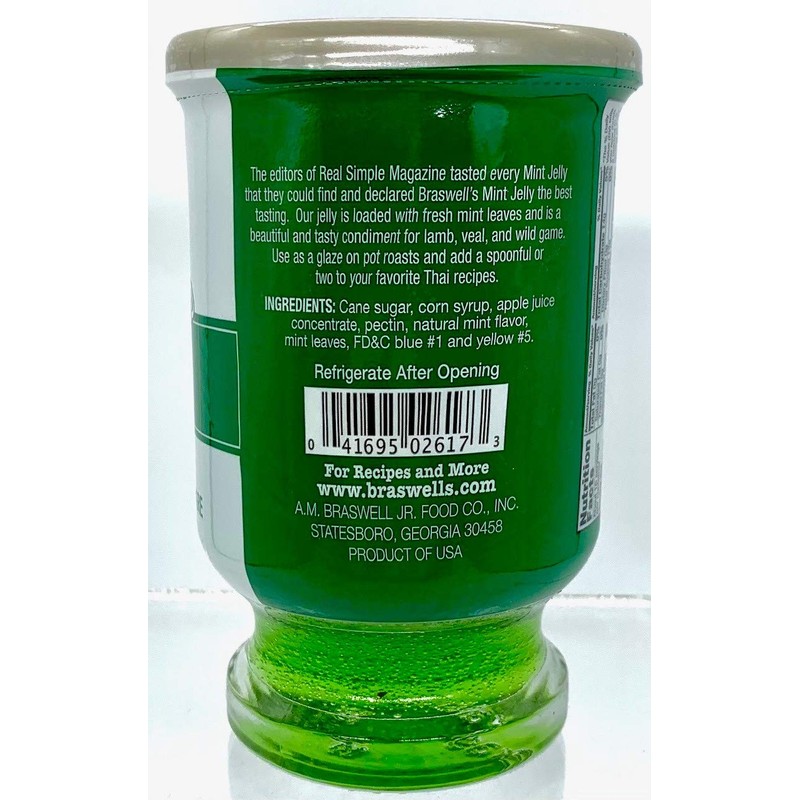 Braswell's Country Classic Mint Jelly 11 oz.