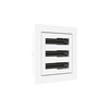 6x6 Modern Design AC Grille - Aluminum White - Air