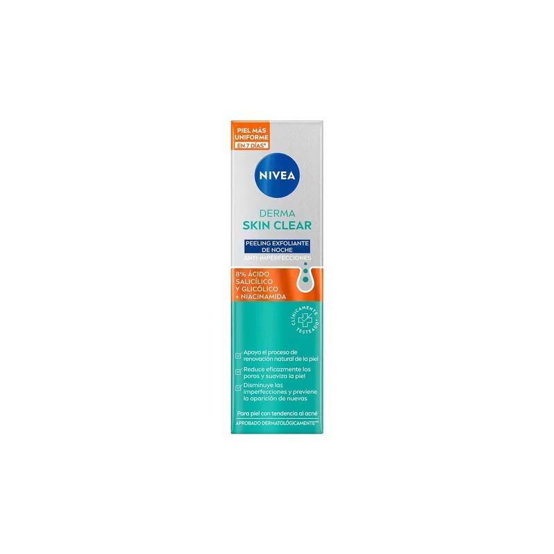 Nivea Derma Skin Peeling Exfoliante Anti-imperfecciones 40ml