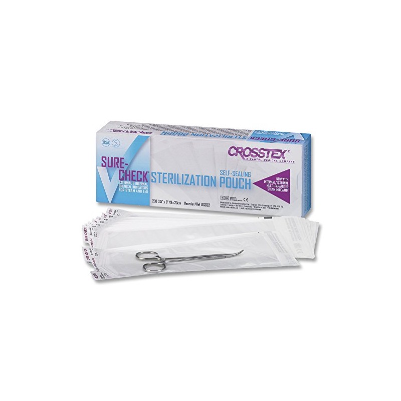 Sure-Check Sterilization Pouches 2 3/4 x 9 (200)